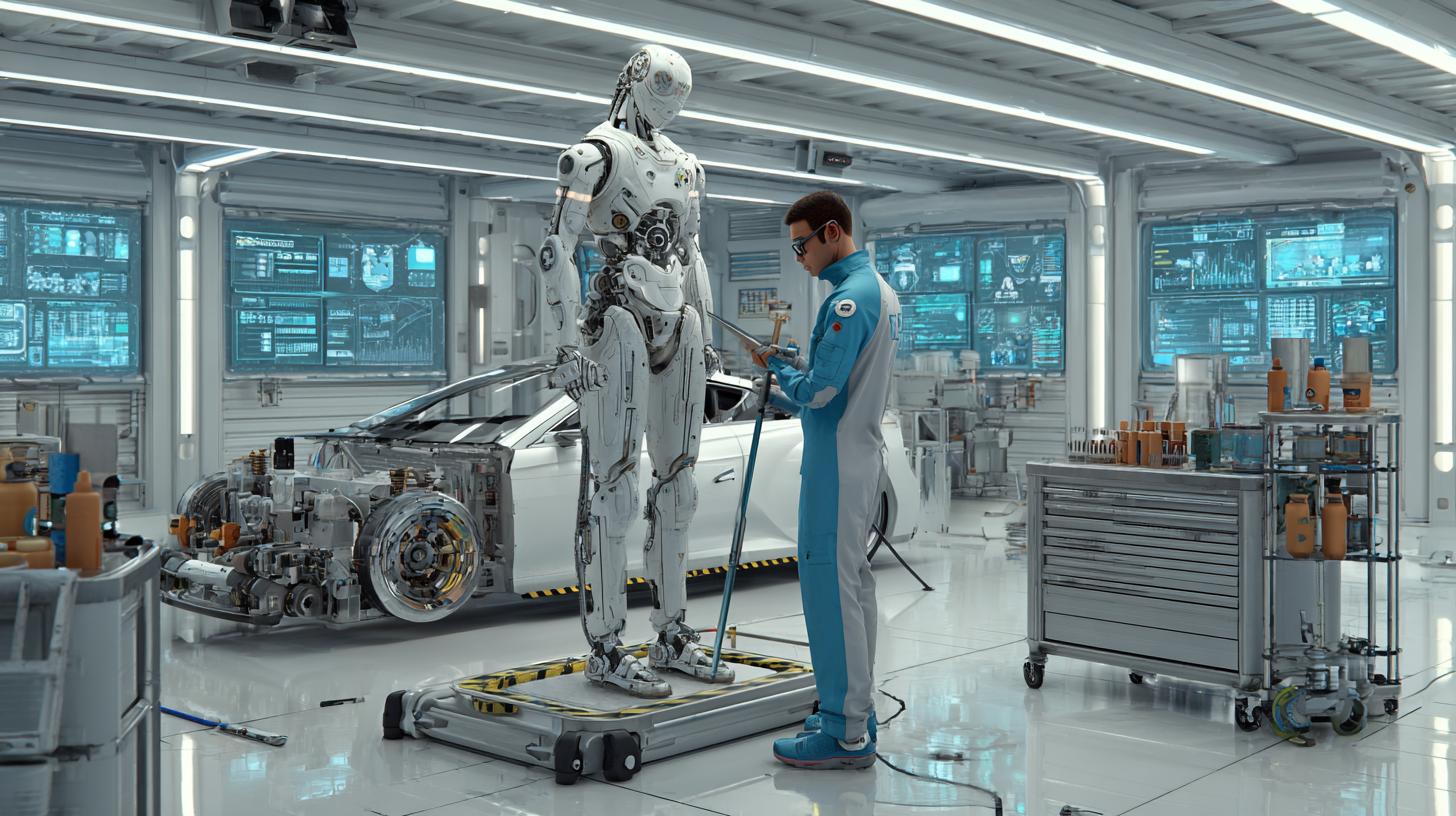 roboter wartung und pflege